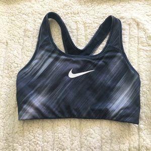 New Nike sports bra. I removed the tags before trying it on but it is brand new